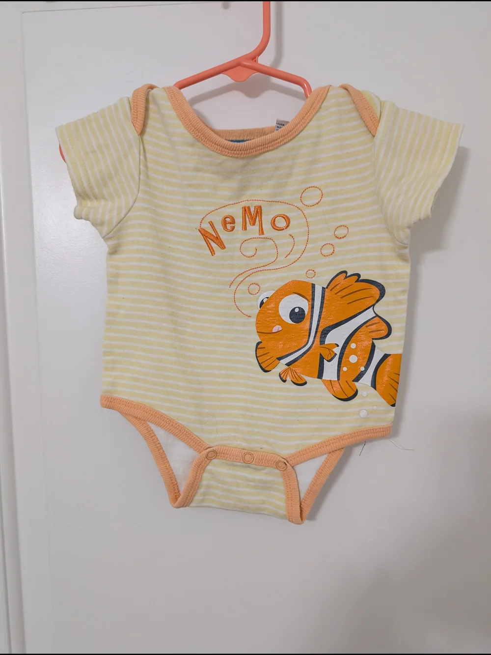 Y2K‎ Disney Finding Nemo Striped Bodysuit
